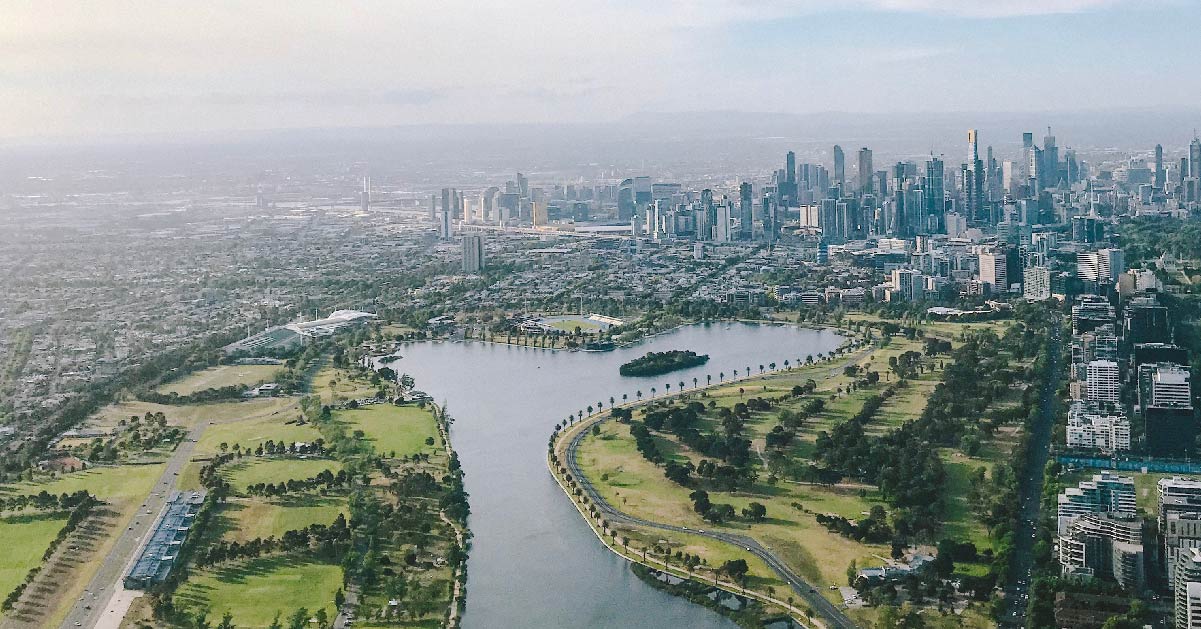 Panoramic view of Melbourne where KetoBake is based